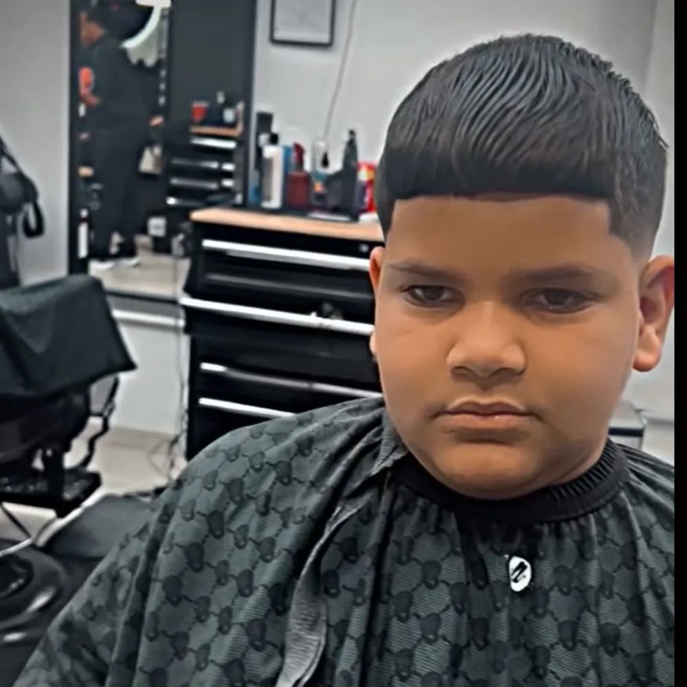 Trabajo real del portafolio de Indio Barber, pieza 1 de 25
