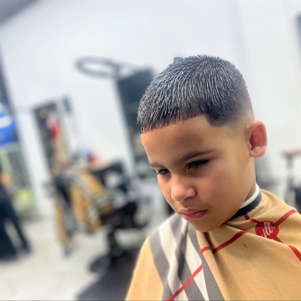 Trabajo real del portafolio de Indio Barber, pieza 9 de 25