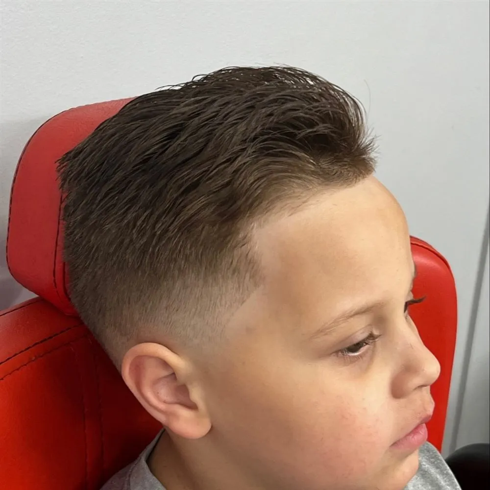 Trabajo real del portafolio de Indio Barber, pieza 22 de 25