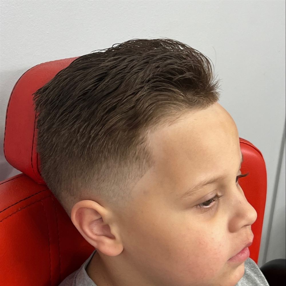 Trabajo real del portafolio de Indio Barber, pieza 22 de 25